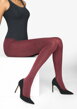 Damenstrumpfhose mit Glitzer SHINE E57 100 DEN Marilyn burgund