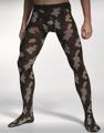 Gemusterte Herrenstrumpfhose MORO 60 DEN Adrian