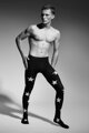 Gemusterte Herrenstrumpfhose STAR 60 DEN Adrian