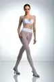 Erotische Strumpfhose mit Spitze HIP LACE 3O DEN Amour