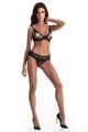 Schwarzes sexy Set NAUGHTY COQUETTE Amour