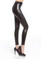 Schwarze Latex Leggings NOEMI 120 DEN BasBleu