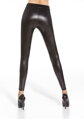 Schwarze Latex Leggings NOEMI 120 DEN BasBleu