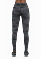 Gemusterte Sportleggings INTENSE 200 DEN BasBleu