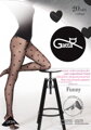 Damenstrumpfhose mit Herz-Motiv FUNNY WZ.08 20 DEN Gatta