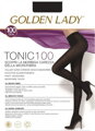 Blickdichte Damen Strumpfhose TONIC 100 DEN Golden Lady