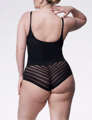 Mesh-Schlankheitsbodys 119 MESH BODY OPEN BUST Julimex