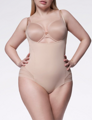 Mesh-Schlankheitsbodys 119 MESH BODY OPEN BUST Julimex