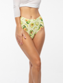 Damen Brasilianischer Slip AVOCADO SIMPLE BRASIL MAXI Julimex