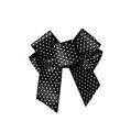 Dekorative gepunktete Schleife zum Befestigen des BHs BA-19 POLKA DOT Julimex