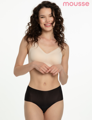 Slip mit hohem Bund MOUSSE MAXI Julimex