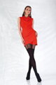 Gemusterte Strumpfhose mit Herzmotiv AFFECTION 22306 50 DEN Knittex