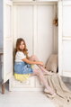 Gemusterte Kinderstrumpfhose AMELISSE 20 DEN Knittex