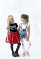 Gemusterte Kinderstrumpfhosen YES/NO Knittex