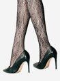Netzstrumpfhose mit Rosen № 024 Lores
