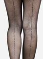 Schwarze Netzstumpfhose № 022 Lores