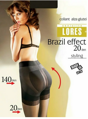 Strumpfhose mit Push-up-Effekt BRAZIL EFFECT 20 DEN Lores