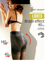 Strumpfhose mit Push-up-Effekt BRAZIL EFFECT 40 DEN Lores