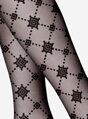 Gemusterte Strumpfhose mit Sternen FORTUNA 20 DEN Lores