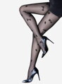 Fantasie-Strumpfhose mit Bienenmotiv HONEY 20 DEN Lores
