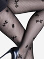 Fantasie-Strumpfhose mit Bienenmotiv HONEY 20 DEN Lores