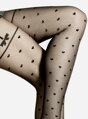 Strumpfhose mit Herzen LOVELY 20 DEN Lores