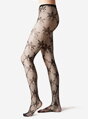 Netzstrumpfhose mit großen Blumen PALERMO Lores