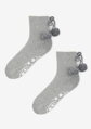 Warme Damensocken mit Pompons ANGORA ABS TERRY X41 Marilyn