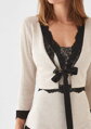 Gestreifter Pullover aus Kaffeefaser CAFE BOMBON POUPEE Marilyn