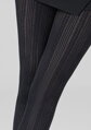 Strumpfhose mit Jacquard-Muster, optisch verlängernd die Beine DIANA F01 Marilyn