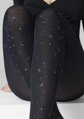 Strumpfhose mit Nachtmotiv aus Sternen und Monden EMMY F11 Marilyn