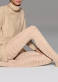 Damenstrumpfhose mit Bambusfaser JACQUARD D09 120 DEN Marilyn