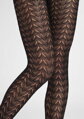 Damenstrumpfhose mit Bambusfaser JACQUARD D09 120 DEN Marilyn