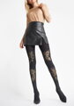 Strumpfhose mit goldenem Bild von Marilyn Monroe ALLURE B03 60 DEN Marilyn