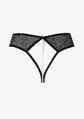 Damen-Tanga mit Perlenkette PEARLS OF NIGHT 01 POUPEE Marilyn