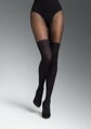 Schwarze Damenstrumpfhose ZAZU CLASSIC 60 DEN Marilyn