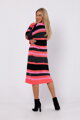 Gestreifter farbiger Cardigan M774 Moe - Model 2