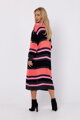 Gestreifter farbiger Cardigan M774 Moe - Model 3