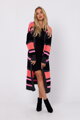 Gestreifter farbiger Cardigan M774 Moe - Model 3