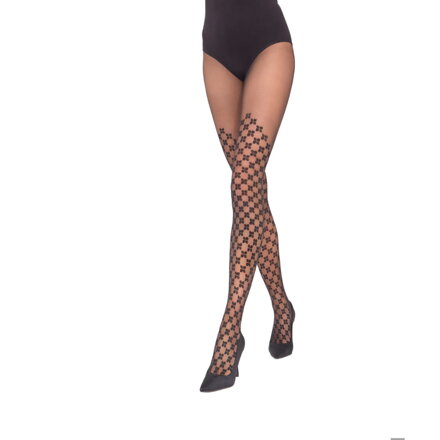 Gemusterte Strumpfhose PHLOX 20 DEN Knittex