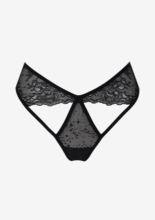 Damen-Tanga mit Perlenkette PEARLS OF NIGHT 01 POUPEE Marilyn