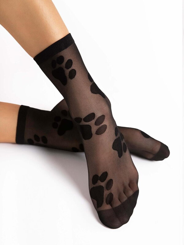Socken mit Pfoten G 1192 PAWPAW 20 DEN Fiore Socken mit Pfoten G 1192 PAWPAW 20 DEN Fiore