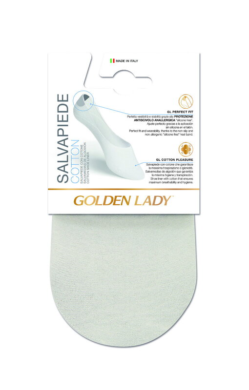 Füßlinge SALVAPIEDE COTTON 6P A'2 Golden Lady Füßlinge SALVAPIEDE COTTON 6P A'2 Golden Lady