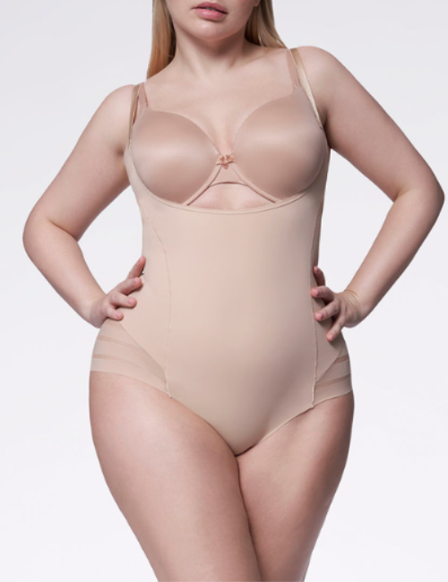 Mesh-Schlankheitsbodys 119 MESH BODY OPEN BUST Julimex Mesh-Schlankheitsbodys 119 MESH BODY OPEN BUST Julimex