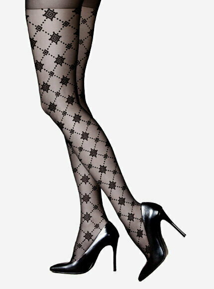 Gemusterte Strumpfhose mit Sternen FORTUNA 20 DEN Lores Gemusterte Strumpfhose mit Sternen FORTUNA 20 DEN Lores