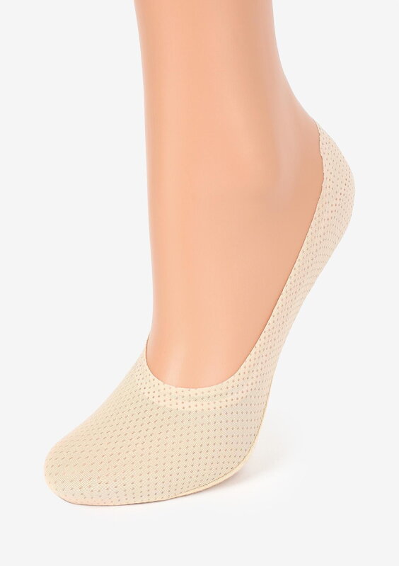 Rutschfeste Füßlinge mit Perforation FASHION Z31 Marilyn Rutschfeste Füßlinge mit Perforation FASHION Z31 Marilyn