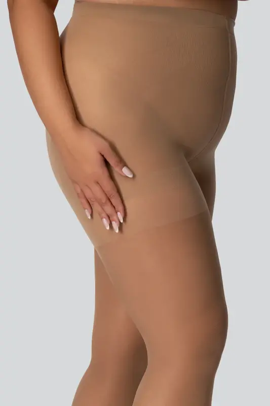 Schlankheitsstrumpfhose XXL QUEEN SIZE SHAPING 30 DEN Mona Schlankheitsstrumpfhose XXL QUEEN SIZE SHAPING 30 DEN Mona