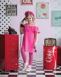 Gemusterte Kinderstrumpfhose BUBBLES 40 DEN Knittex