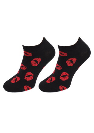 Herrensocken FOOTIES KISS KISS Marilyn